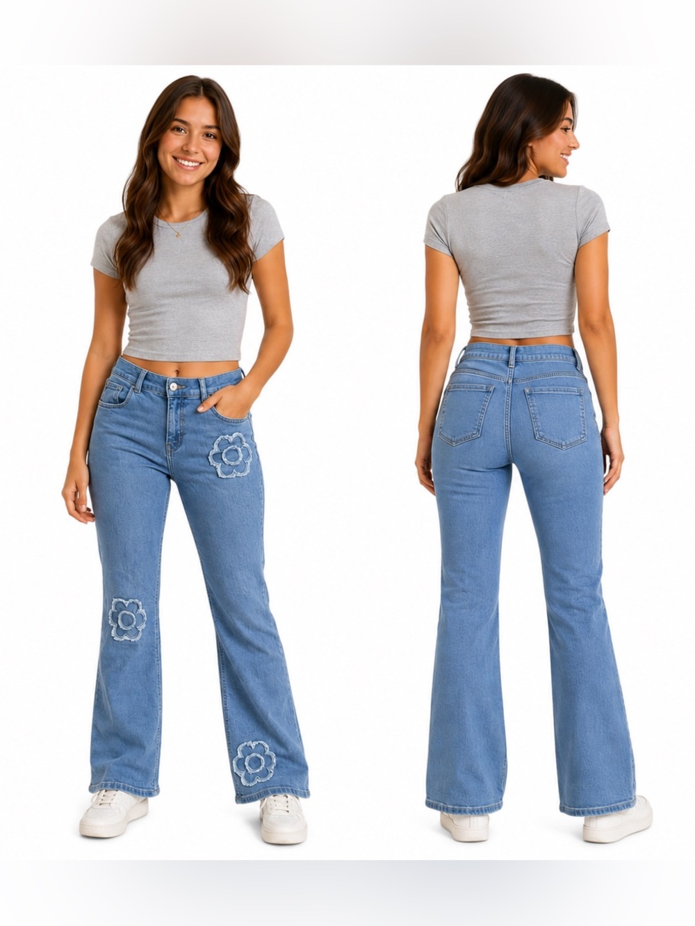 Thereabout Big Girls Flare Leg Jean
